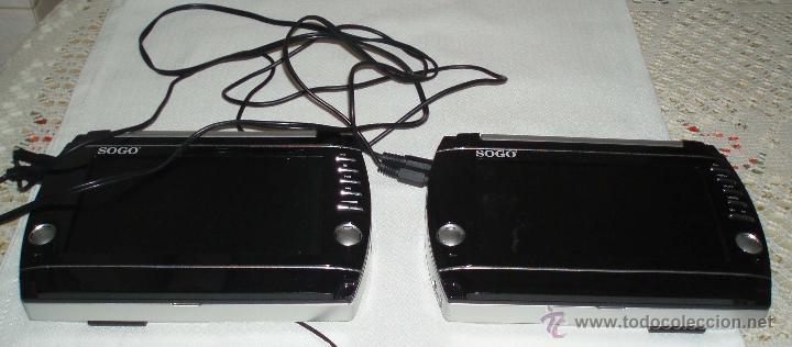 Cine: dvd para coche marca sogo doble pantalla 7 pulgadas ref. 9730