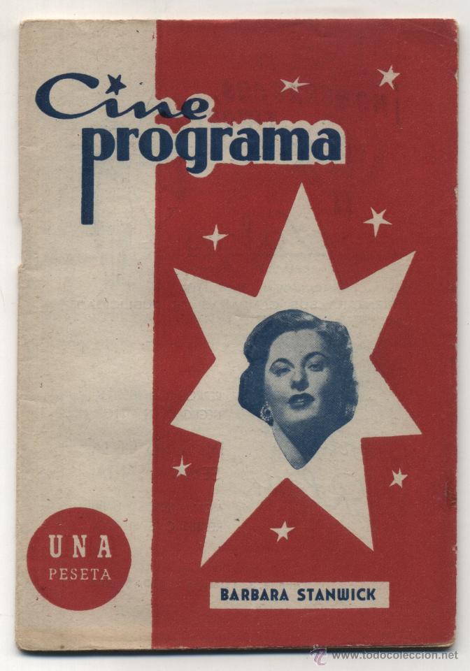 Cine: Cine Programa n&ordm;  46. A&ntilde;o 1957. - Foto 1