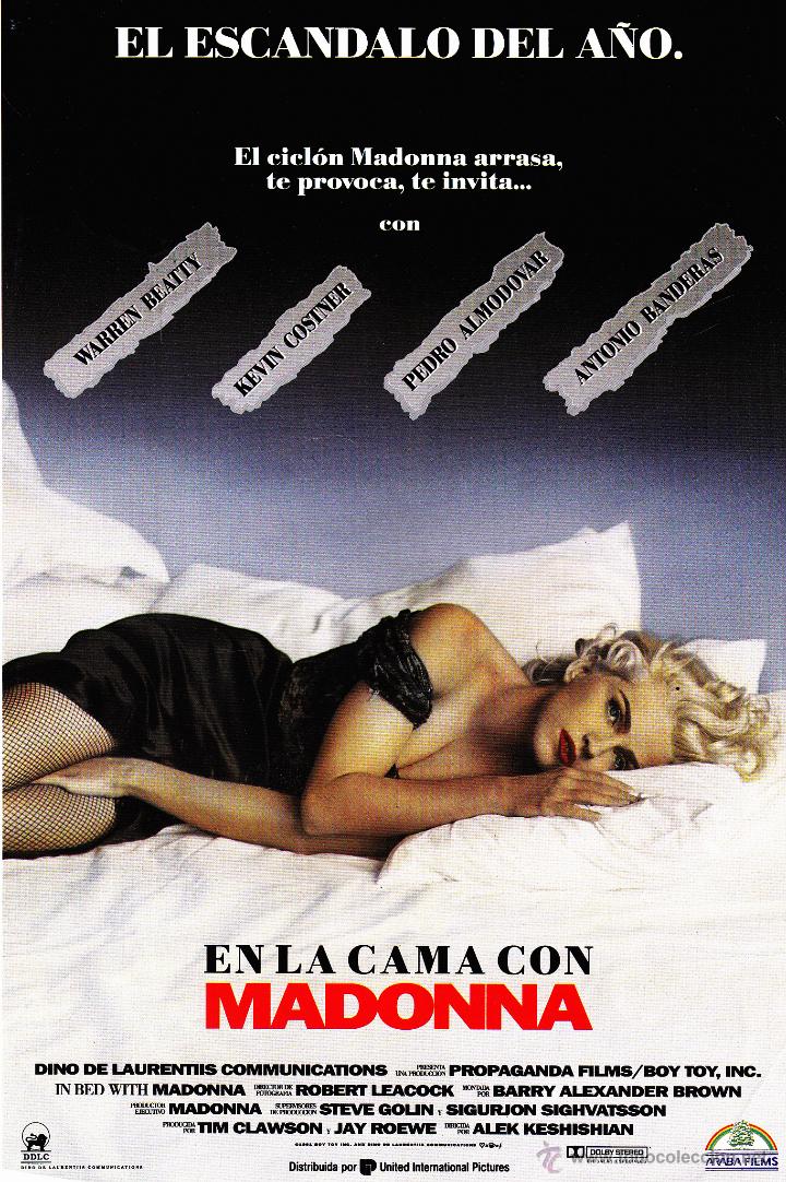 Cine: EN LA CAMA CON MADONNA GUIA DE LA PELICULA ORIGINAL