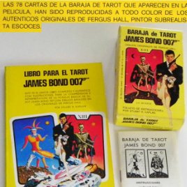 BARAJA TAROT JAMES BOND 007 D PELÍCULA DE CINE NAIPES HERACLIO FOURNIER LIBRO ADIVINACIÓN ESOTERISMO