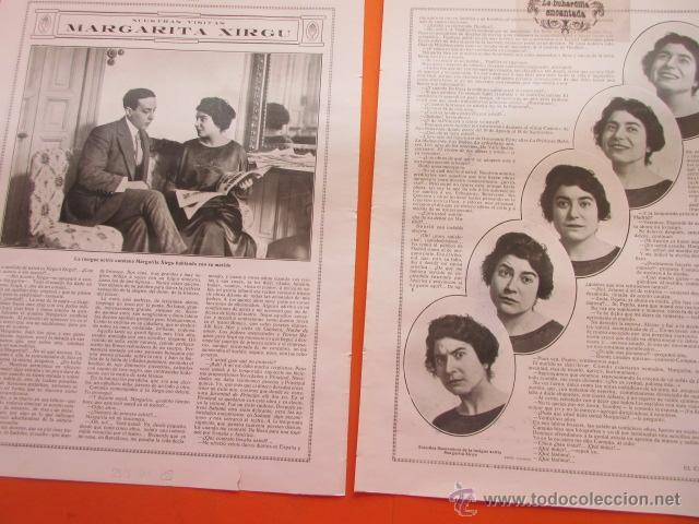 Cine: ARTICULO 1914 - MARGARITA XIRGU - 2 PAG.