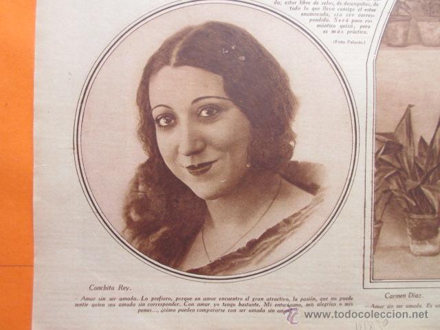 Cine: RECORTE 1930 - CONCHITA REY - Foto 1