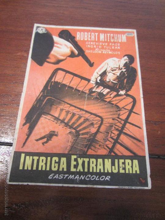 Cine: INTRIGA EXTRANJERA ROBERT MITCHUM
