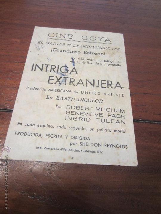 Cine: INTRIGA EXTRANJERA ROBERT MITCHUM - Foto 2