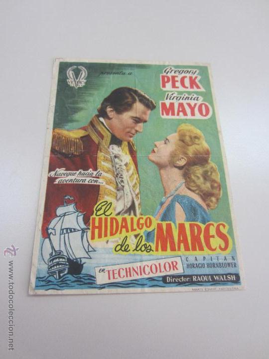 Cine: EL HIDALGO DE LOS MARES GREGORY PECK VIRGINIA MAYO - Foto 1