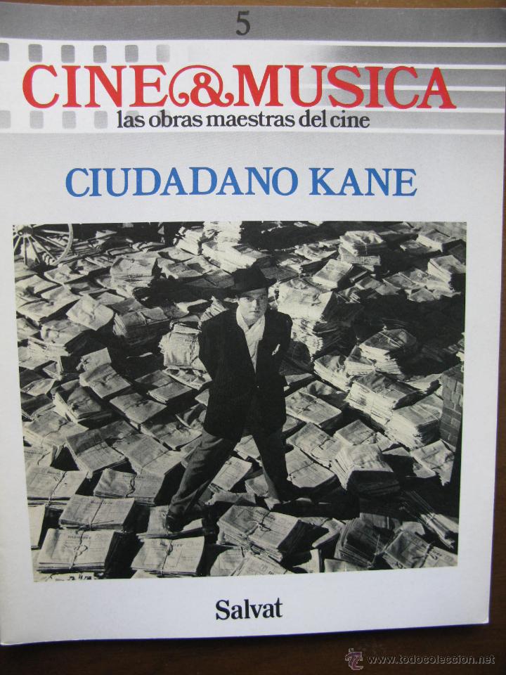 Cinema: CINE & M&Uacute;SICA. CIUDADANO KANE. LP Y FASC&Iacute;CULO. N&ordm; 5.