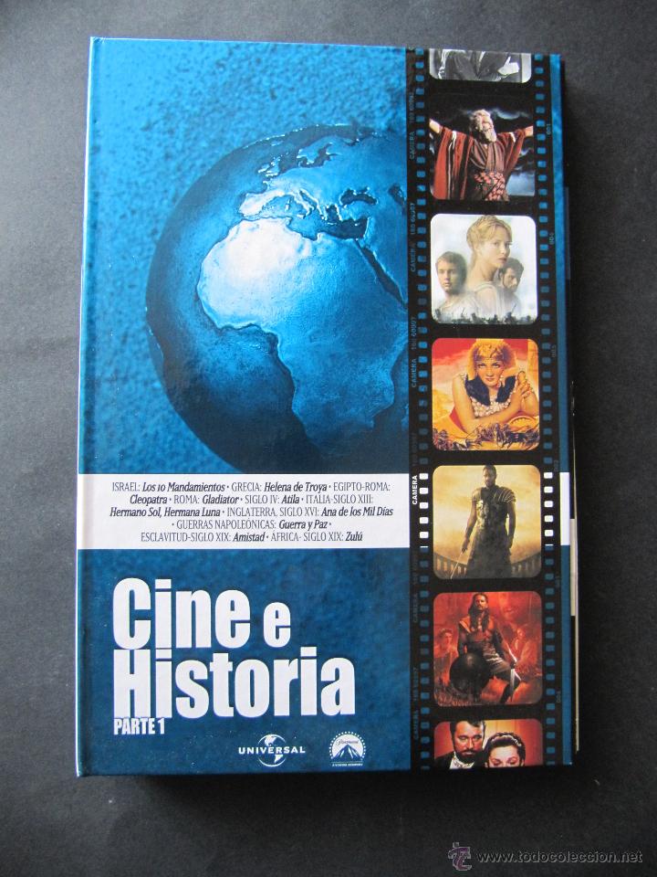 Cine: CARPETA CINE E HISTORIA. PARAMOUNT Y UNIVERSAL. NO INCLUYE LOS DVD'S. SOLO LA CARPETA.