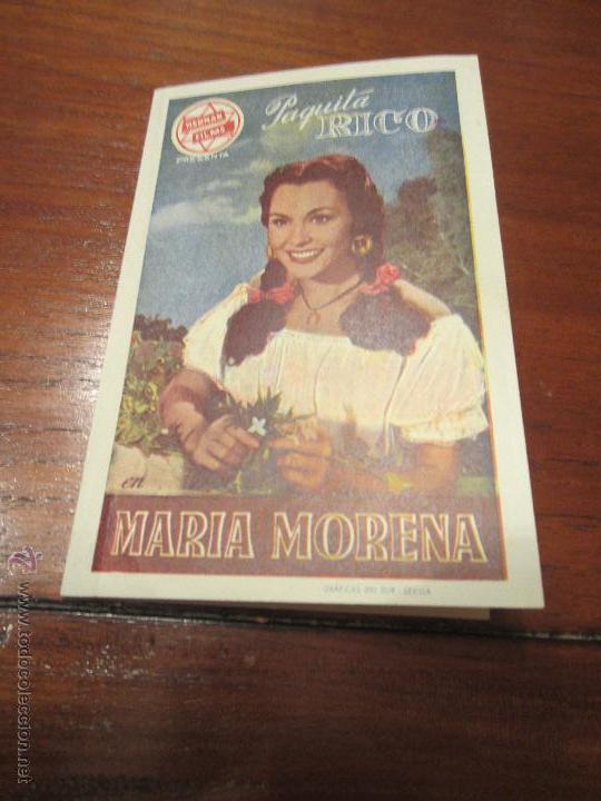 Cine: Maria Morena paquita rico