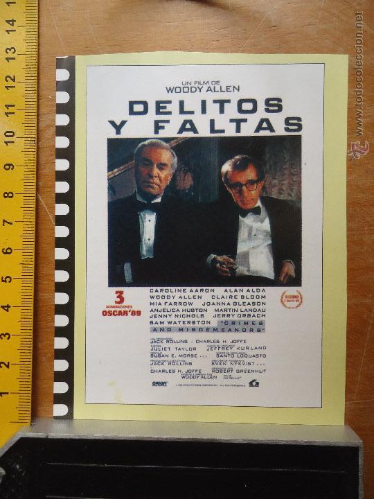 Cinema: recorte pelicula cine - delitos y faltas