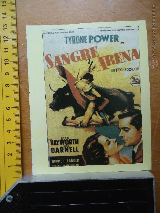 Cinema: recorte pelicula cine - sangre y arena rita hayworh