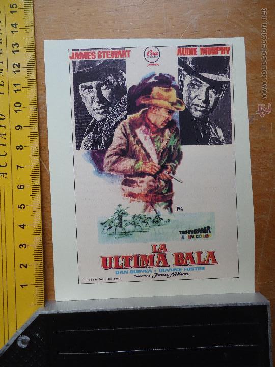 Cinema: recorte pelicula cine - LA ULTIMA BALA
