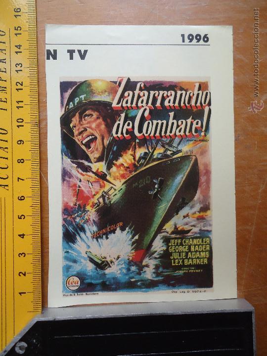 Cinema: recorte pelicula cine - ZAFARRANCHO DE COMBATE