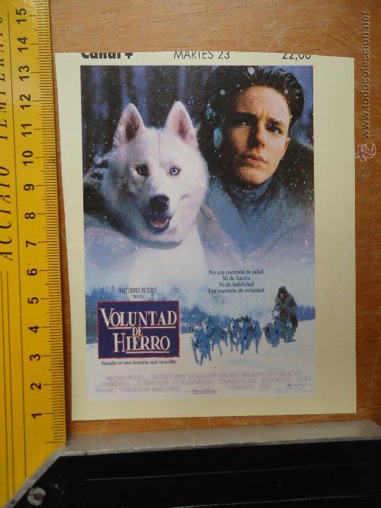 Cinema: recorte pelicula cine - ...  VOLUNTAD DE HIERRO