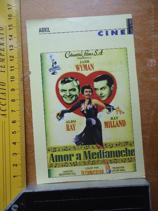 Cinema: recorte pelicula cine - AMOR A MEDIANOCHE