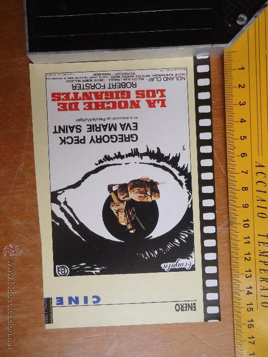 Cinema: recorte pelicula cine - LA  NOCHE DE LOS GIGANTES