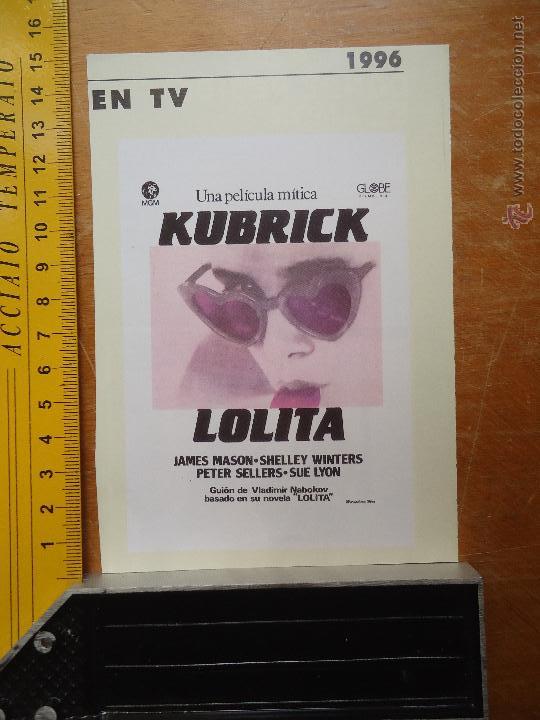 Cinema: recorte pelicula cine - KUMBRICK LOLITA