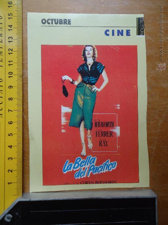 Cinema: recorte pelicula cine - LA BELLA DEL PACIFICO