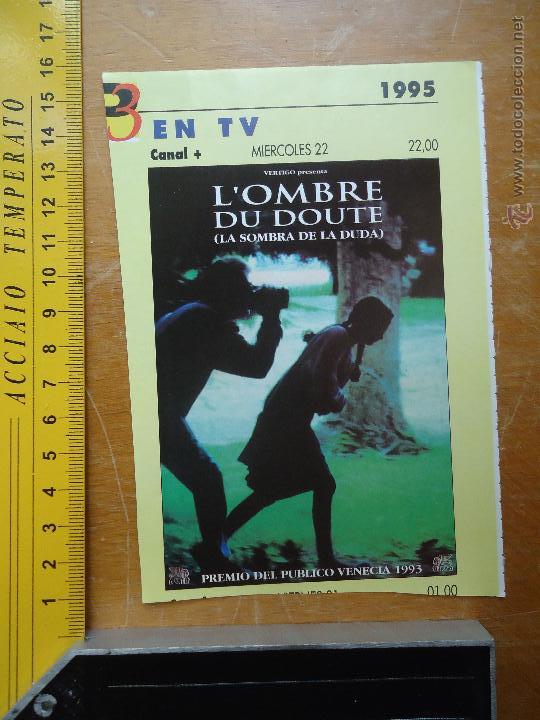 Cinema: recorte pelicula cine - L.OBRE DU DOUTE