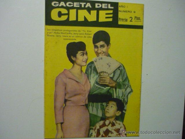 Cine: REVISTA GACETA DEL CINE NUM.9 --BB