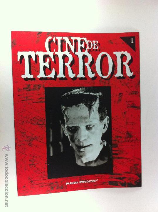 Cine: FASCIULO N&ordm; 1 CINE DE TERROR MONOGRAFICO DE FRANKENSTEIN, BORIS KARLOFF, JAMES WHALE, ROBERT DE NIRO