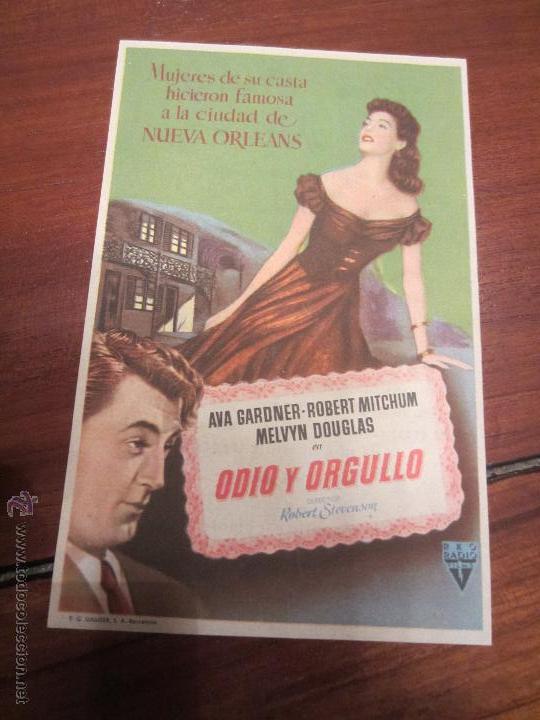 Cine: ODIO Y ORGULLO AVA GARDNER ROBERT MITCHUM - Foto 1