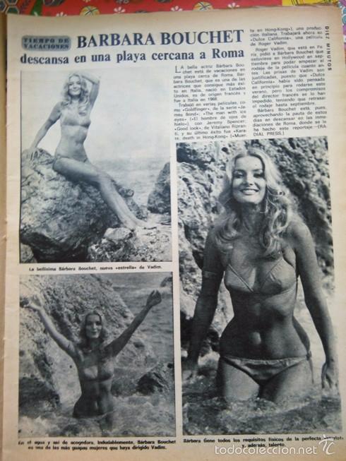 Cine: recorte BARBARA BOUCHET - Foto 1