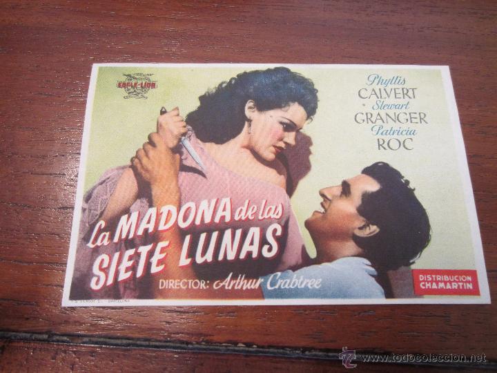 Cine: La Madona de las Siete Lunas - Phyltis Calvert, Stewart Granger Patricia Roc