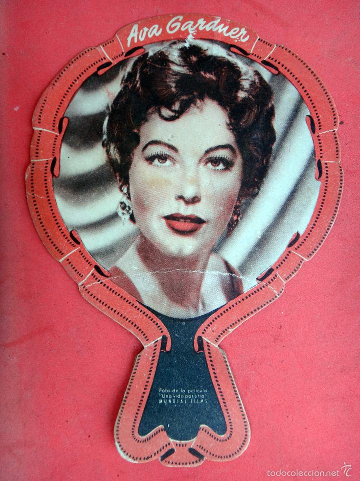 Cine: ANTIGUO PAYPAY, PAY PAY, PUBLICIDAD ,  ACTRIZ AVA GARDNER , ORIGINAL