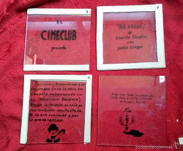 Cine: Cristales El Chico de Charlie Chaplin presentacion cine
