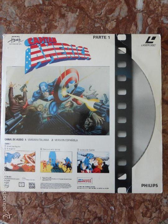 Cine: Capitan America - laser disc - laserdisc - Foto 1