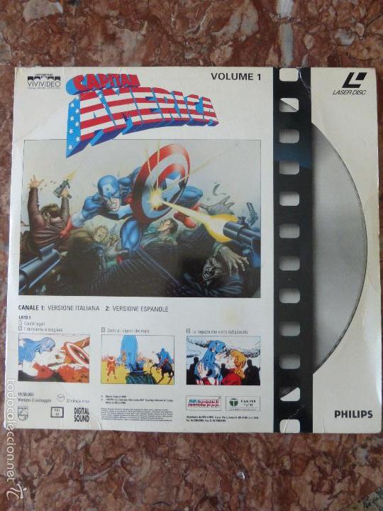 Cine: Capitan America - laser disc - laserdisc - Foto 2