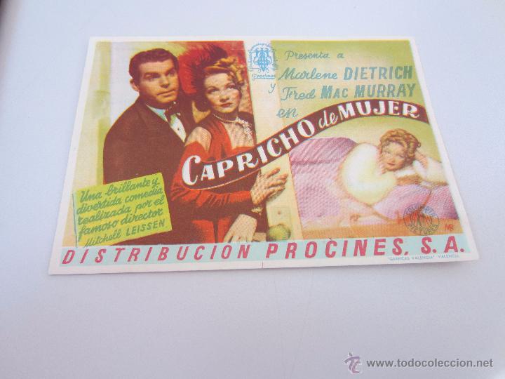 Cine: Capricho de mujer - Marlene Dietrich, Fred Mac Murray - Foto 1