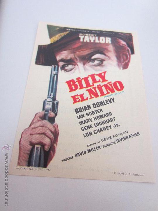 Cine: BILLY EL NI&Ntilde;O ROBERT TAYLOR - Foto 1