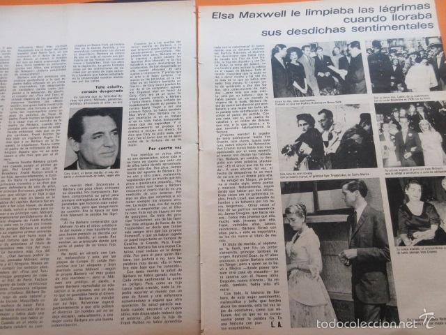 Cine: ARTICULO 1972 - BARBARA HUTTON - Foto 2