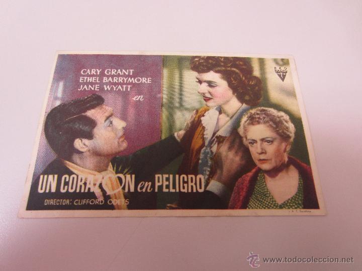 Cine: UN CORAZON EN PELIGRO CARY GRANT