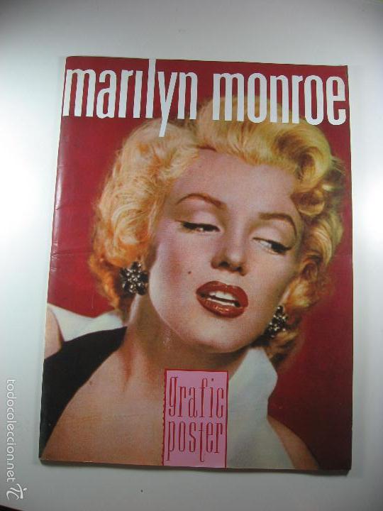 Cine: LIBRO DE LAMINAS MARILYN MONROE GRAN FORMATO (41x30cm) NIAGARA, BUS STOP, CON FALDAS Y A LO LOCO...