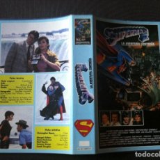 Cinéma: CARATULA VIDEO VHS - SUPERMAN II DE RICHARD LESTER. Lote 61436071