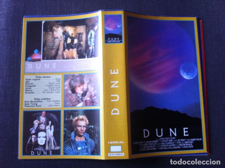 Cine: CARATULA VIDEO VHS - DUNE DE DAVID LYNCH - Foto 1