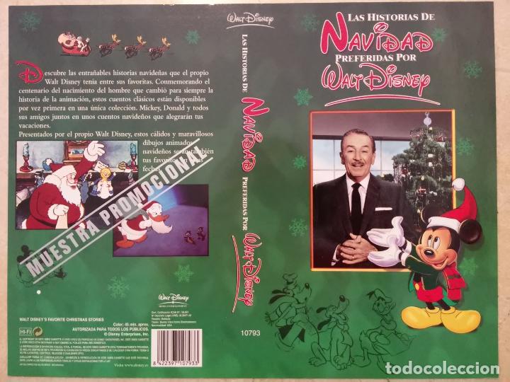 Cinema: CARATULA ORIGINAL - A4 - LAS HISTORIAS DE NAVIDAD PREFERIDAS POR - WALT DISNEY
