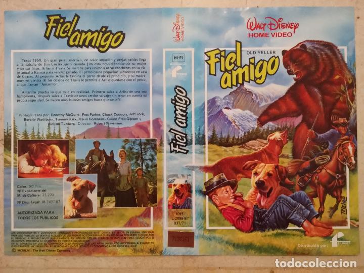 Cinema: CARATULA ORIGINAL - A4 - FIEL AMIGO - WALT DISNEY