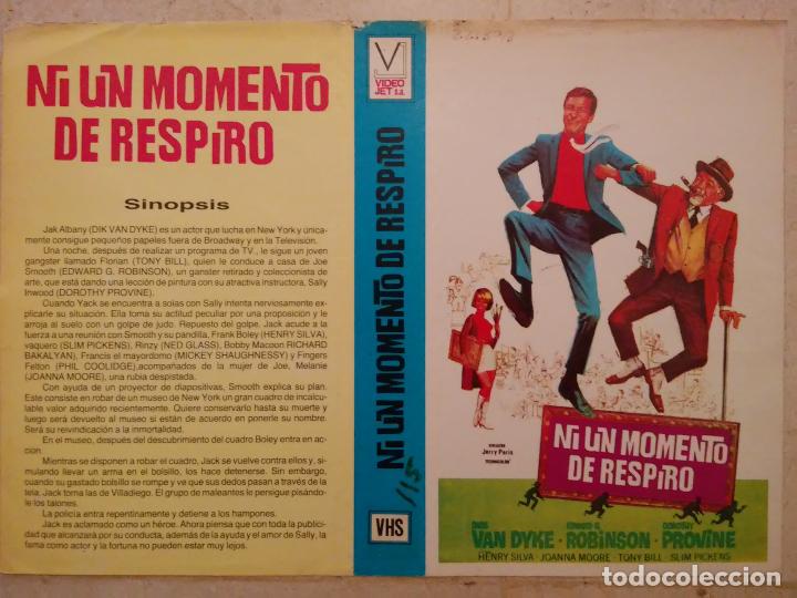 Cinema: CARATULA ORIGINAL - A4 - NI UN MOMENTO DE RESPIRO - WALT DISNEY