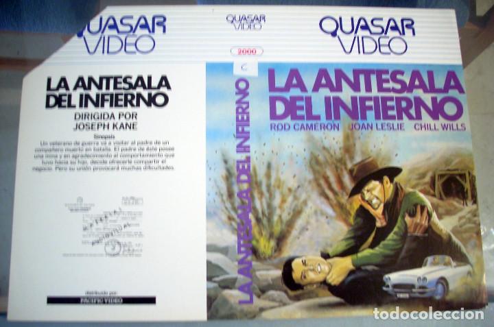 Cine: CARATULA ORIGINAL - A4 - LA ANTESALA DEL INFIERNO - JOAN LESLIE-ROD CAMERON-Hell's Outpost-WESTERN