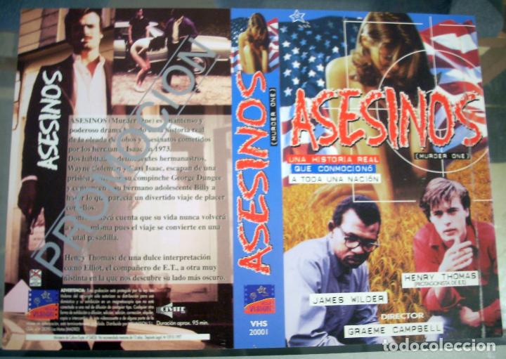 Kino: CARATULA ORIGINAL A4 - ASESINOS MURDER ONE - ARCHIVO - GRAEME CAMPBELL