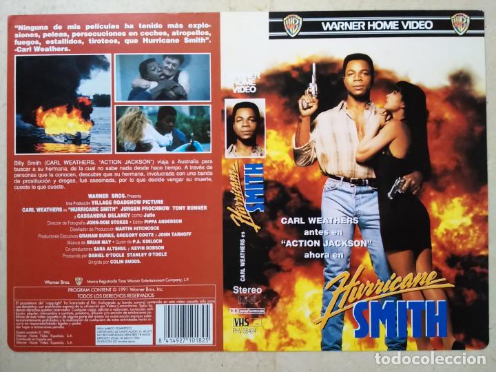 Cine: CARATULA ORIGINAL - A4 - HURRICANE SMITH - BLAXPLOITATION - CARL WEATHERS