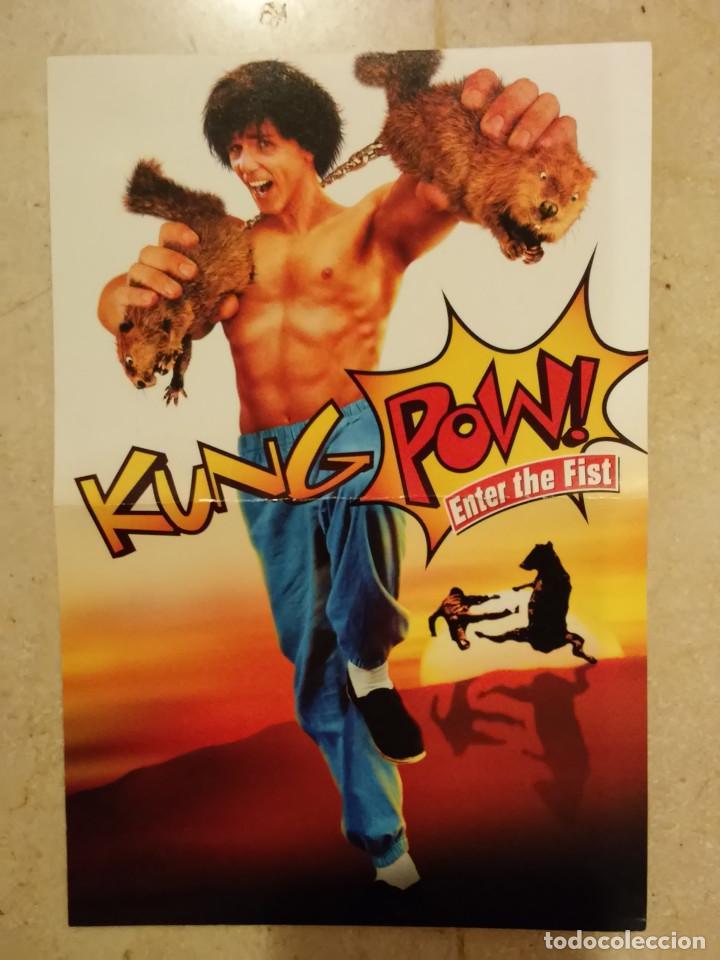 Cine: MINI-POSTER ORIGINAL - 13*18 - KUNG POW ENTER THE FIST - KUNG FU - ARTES MARCIALES - KARATE