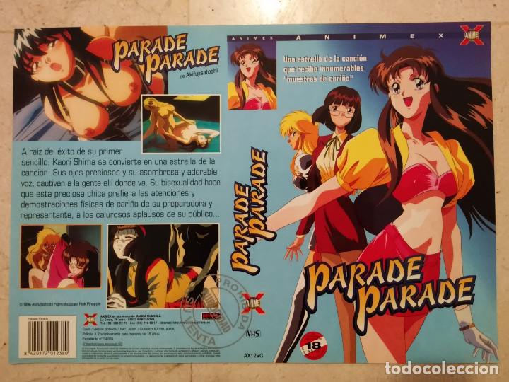 Cine: CARATULA ORIGINAL - A4 - PARADE PARADE - ANIME MANGA - ANIMEX