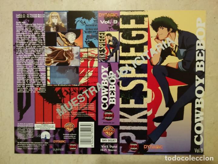 Cine: CARATULA ORIGINAL - A4 - COWBOY BEBOP VOL. 9 - ANIME MANGA