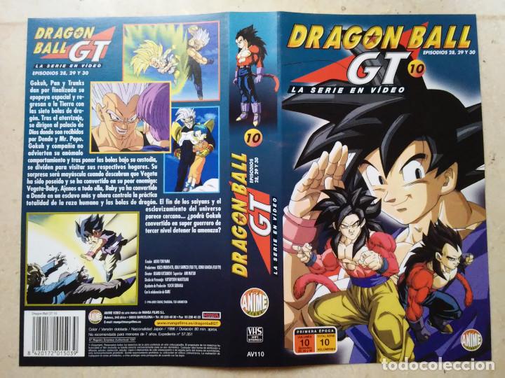 Cine: CARATULA ORIGINAL - A4 - DRAGON BALL GT - ANIME MANGA - GOKU - DRAGONBALL