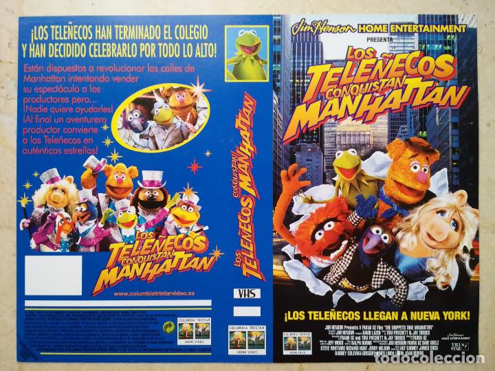 Cine: CARATULA ORIGINAL - A4 - LOS TELE&Ntilde;ECOS CONQUISTAN MANHATTAN - DIBUJOS ANIMADOS