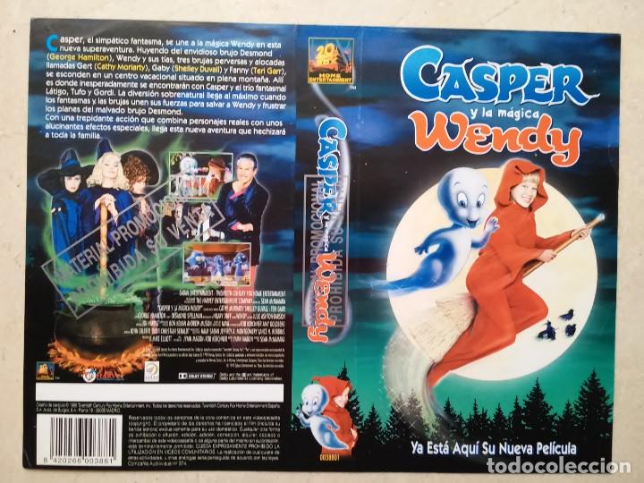 Cinema: CARATULA ORIGINAL - A4 - CASPER Y LA MAGICA WENDY - INFANTIL